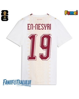 Maroc Youssef En-Nesyri #19 Echipament de Fotbal Replică Mondial 2026 Femei Deplasare